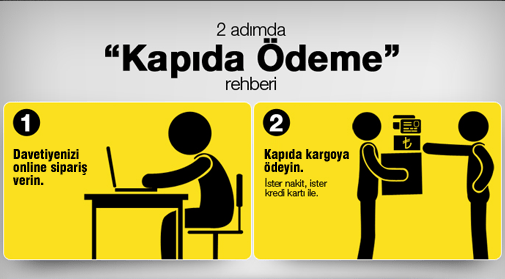 Kapıda Ödeme Davetiye