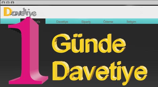 Davetiye.gen.tr Duyuru 1