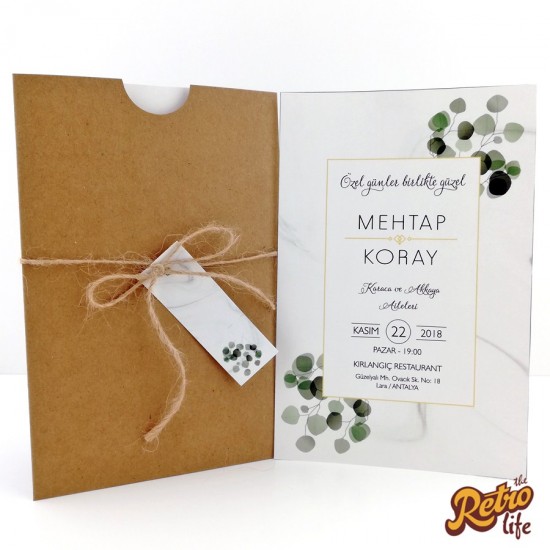 Retro Davetiye 386