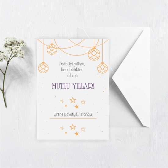 Yılbaşı Tebrik Kartı 6