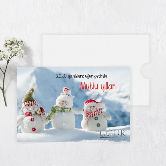 Yılbaşı Tebrik Kartı 24