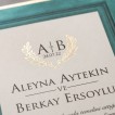İklim Wedding Davetiye 8443