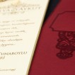 Bordo Kadife Lüks Davetiye 215