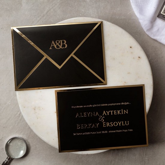 İklim Wedding Davetiye 8428