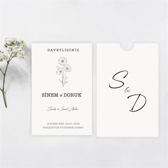 Retro Ekonomik Davetiye 547