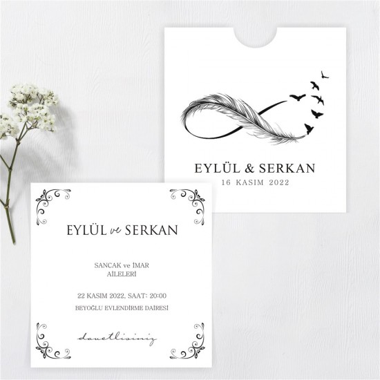 Retro Ekonomik Davetiye 553