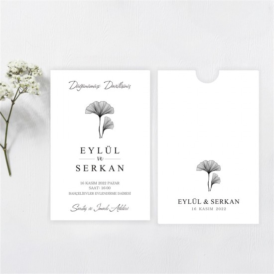 Retro Ekonomik Davetiye 554