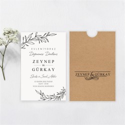 Retro Ekonomik Davetiye 555